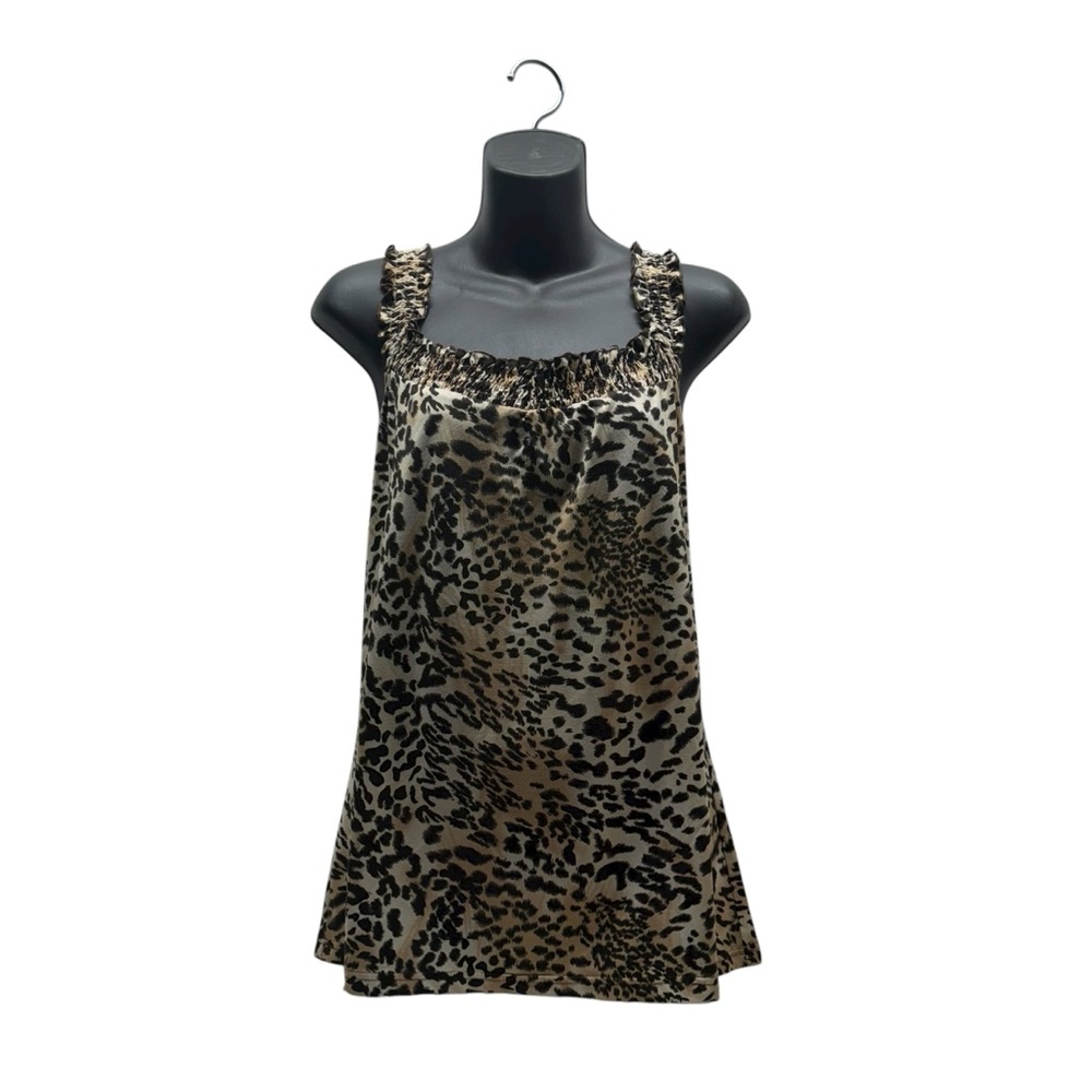 Y2K Cheetah Animal Print Tank Top